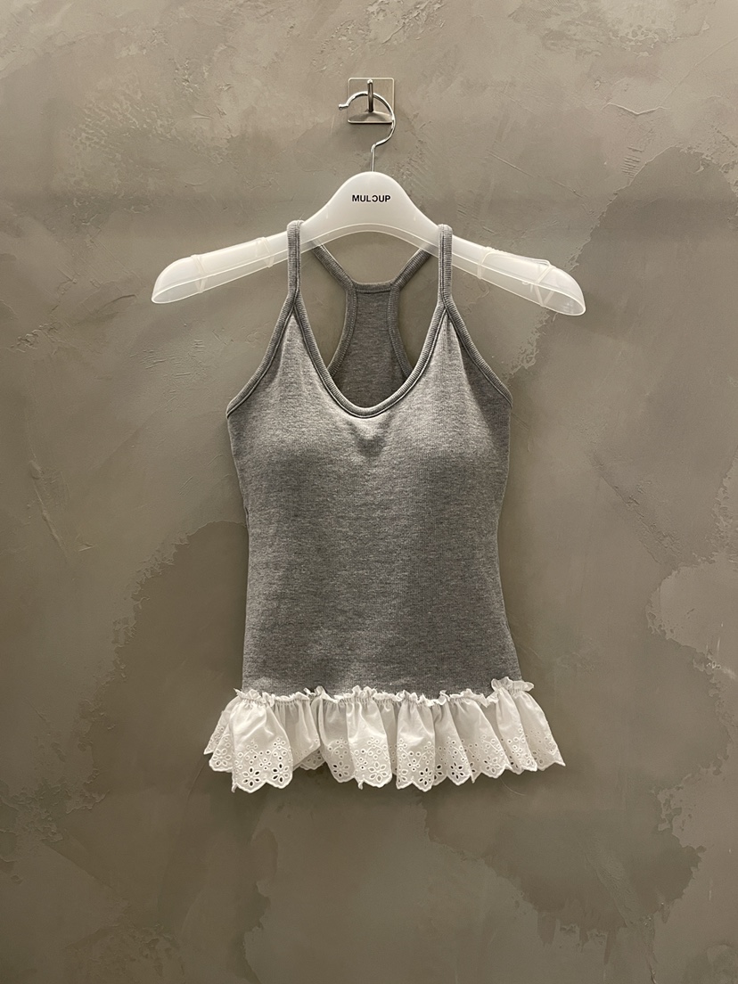 MULCUP韓國直郵實拍女裝新款職業時尚休閑26春夏吊帶背心MULCUP吊帶/背心圖色1