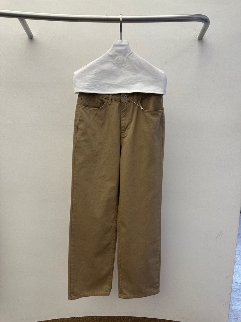 WIDA-P/RENEJ韓國代購女士新款熱賣26春夏職業休閑休閑褲WIDA-P/RENEJ休閑褲圖色2