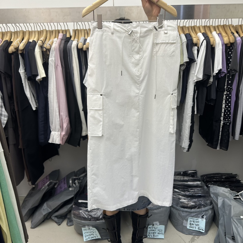 SPECIAL韓國代購女士新款推薦熱賣休閑26春夏時尚人氣長裙SPECIAL長裙圖色1