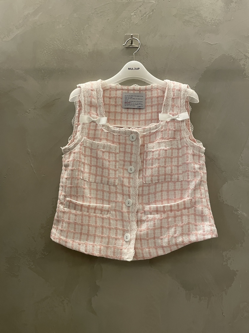 MULCUP韓國東大門直郵女裝新款時尚人氣熱賣26春夏推薦馬甲MULCUP馬甲圖色1