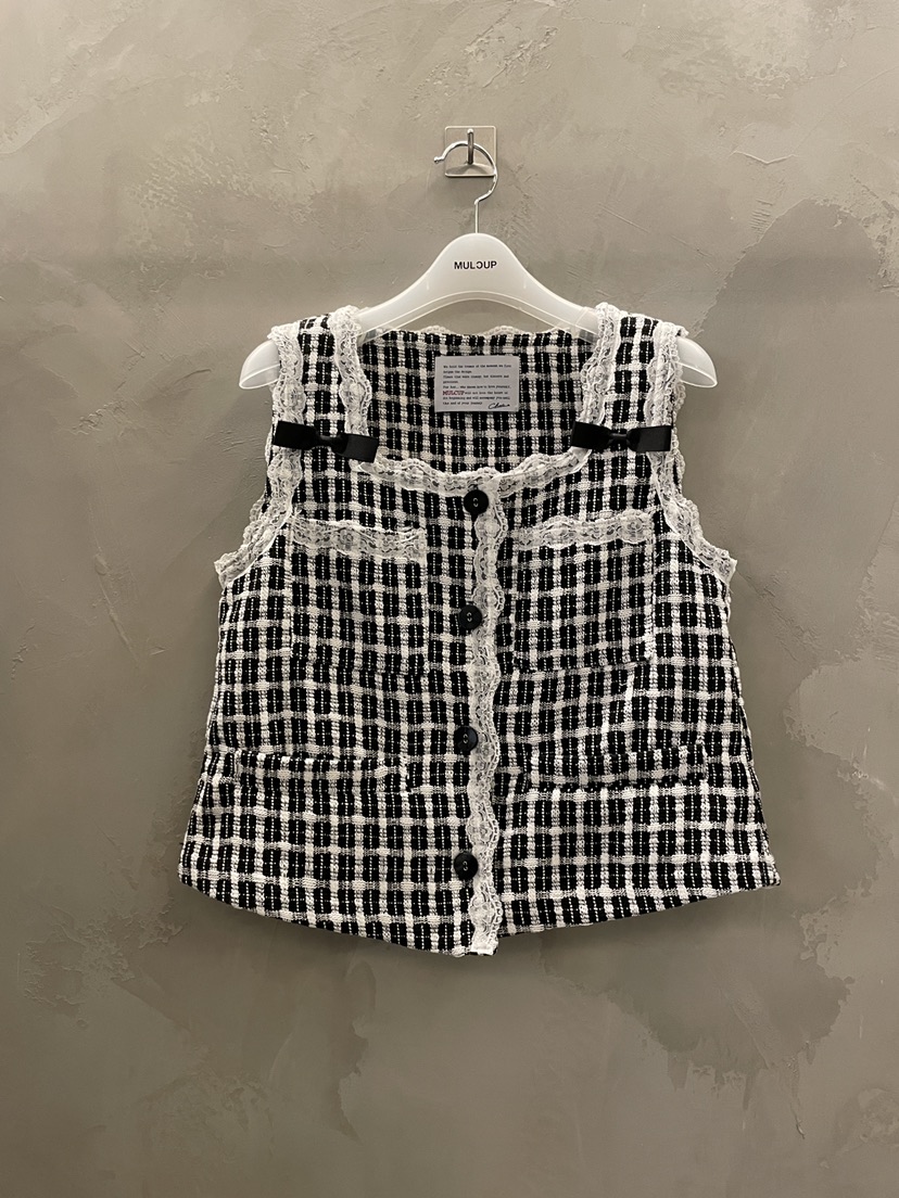 MULCUP韓國東大門直郵女裝新款時尚人氣熱賣26春夏推薦馬甲MULCUP馬甲圖色2