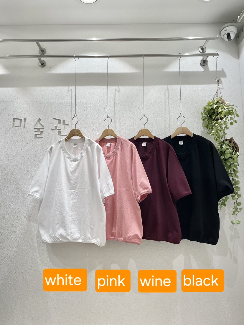 GALLERY-A韓國東大門直郵女士新品人氣休閑職業26春夏T恤GALLERYT恤