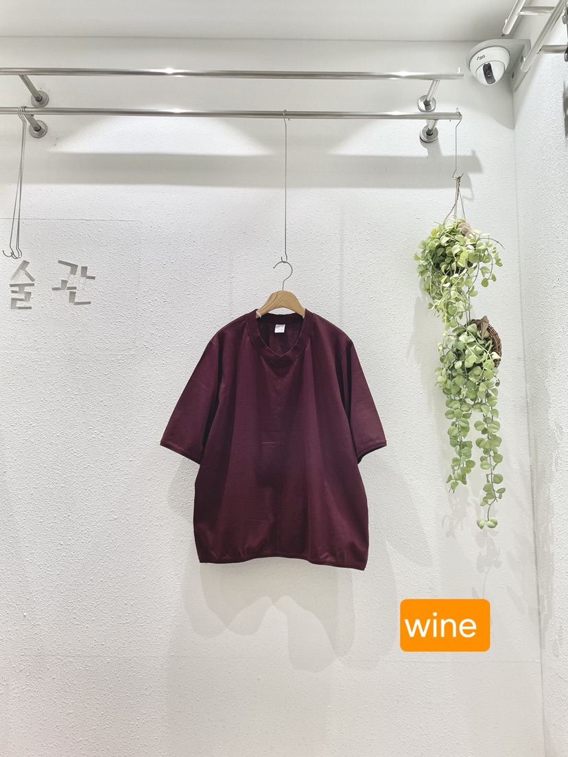 GALLERY-A韓國東大門直郵女士新品人氣休閑職業26春夏T恤GALLERYT恤圖色2