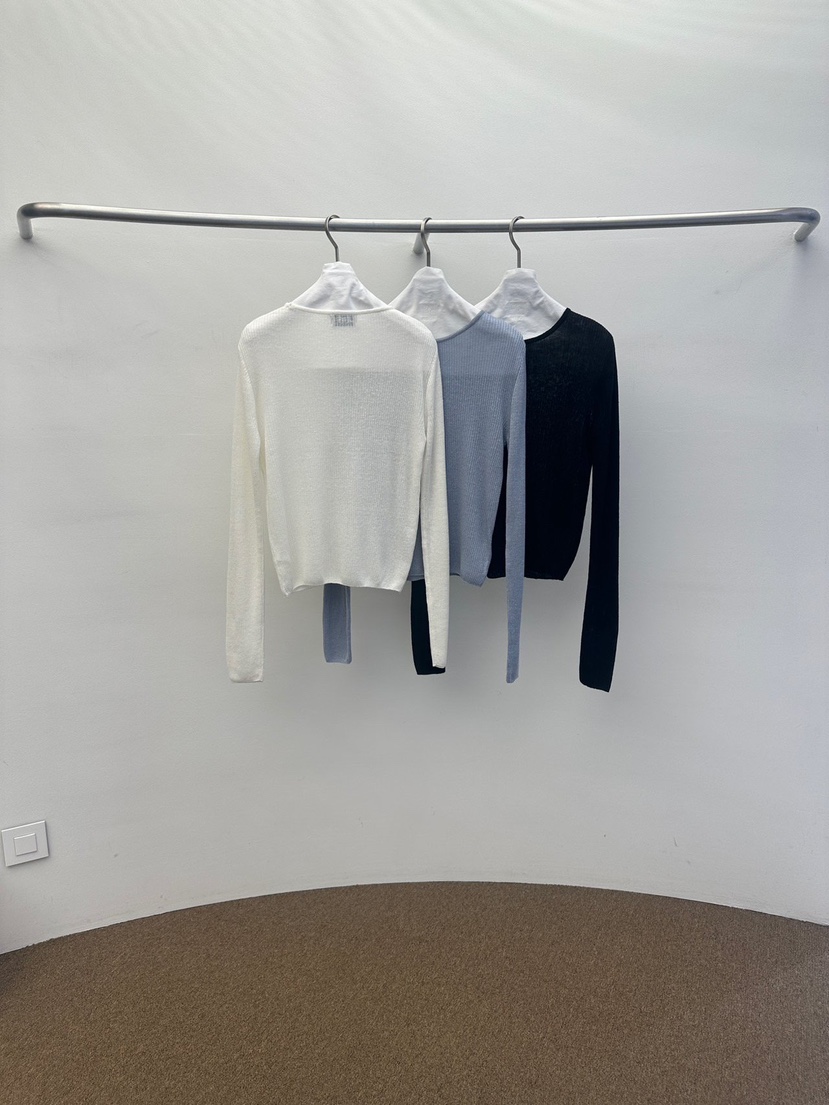 WIDA-P/RENEJ韓國直郵女裝新款熱賣職業針織衫亞麻羅紋WIDA-P/RENEJ針織衫