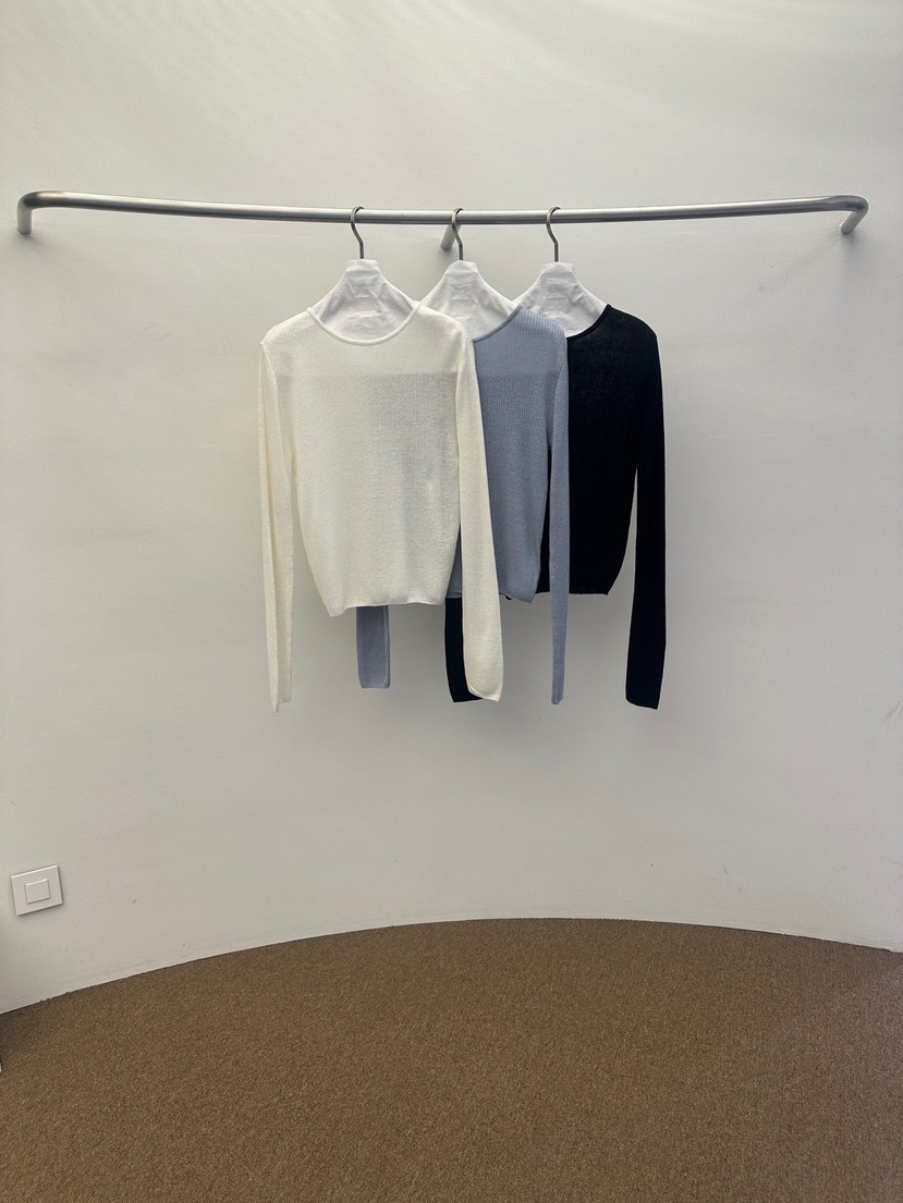 WIDA-P/RENEJ韓國直郵女裝新款熱賣職業針織衫亞麻羅紋WIDA-P/RENEJ針織衫