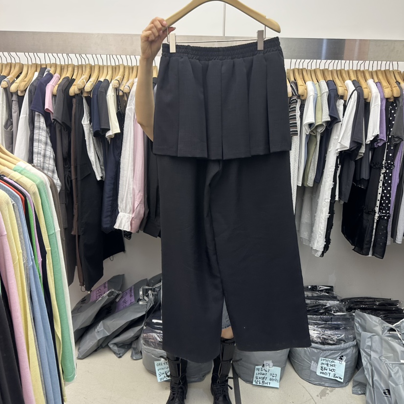 SPECIAL韓國東大門直郵女裝新款熱賣職業推薦26春夏人氣裙褲SPECIAL裙褲圖色3黑色