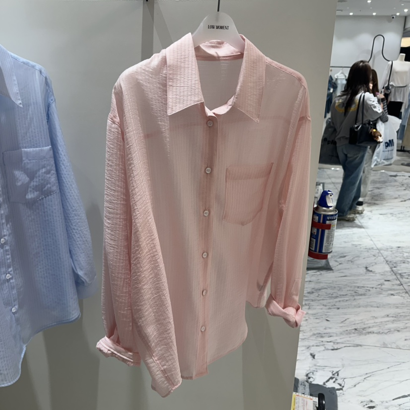 LOW MOMENT韓國東大門代購女裝新款時尚熱賣推薦襯衫蕾絲衫LOW MOMENT襯衫/蕾絲衫圖色3