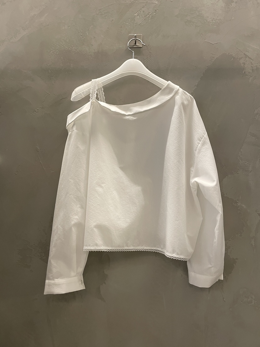 MULCUP韓國東大門代購女士新款26春夏職業推薦襯衫蕾絲衫MULCUP襯衫/蕾絲衫