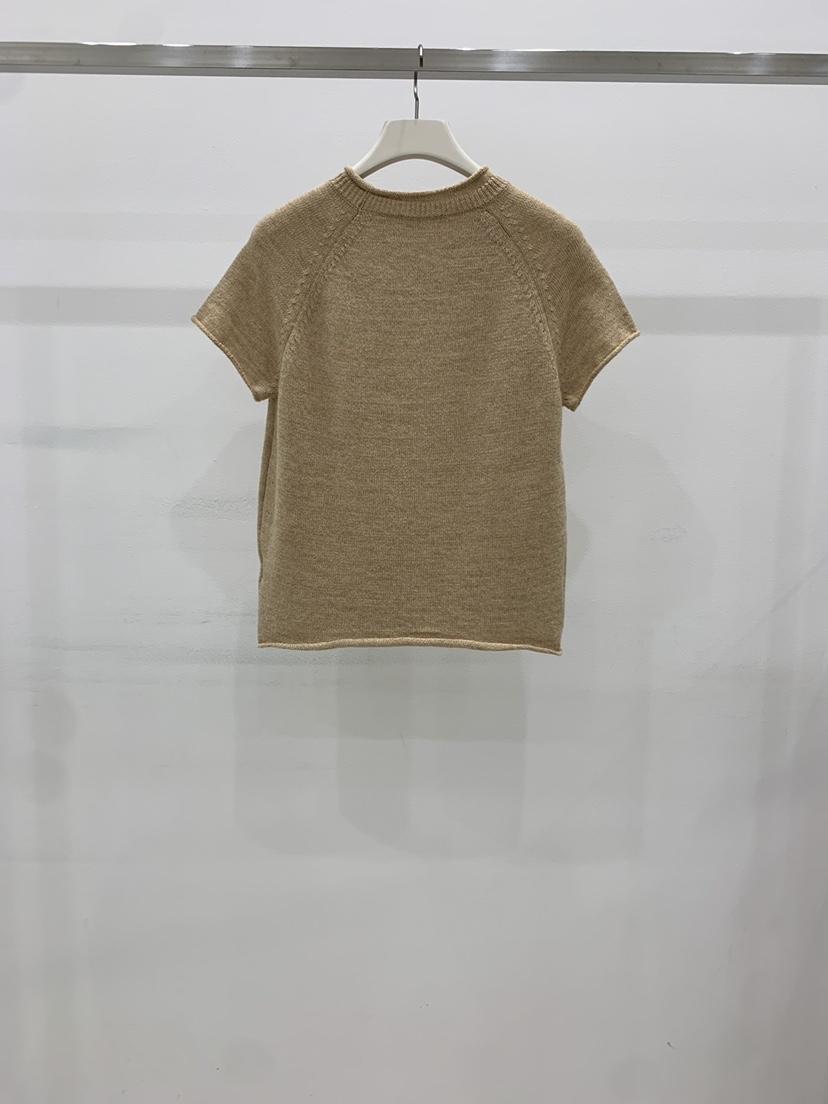 ARVE韓國直郵實拍女士新品26春夏職業推薦針織衫插肩袖亞麻ARVE針織衫