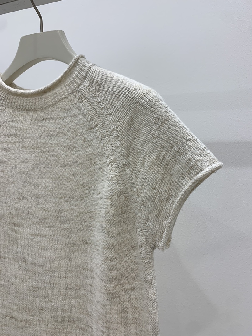 ARVE韓國直郵實拍女士新品26春夏職業推薦針織衫插肩袖亞麻ARVE針織衫