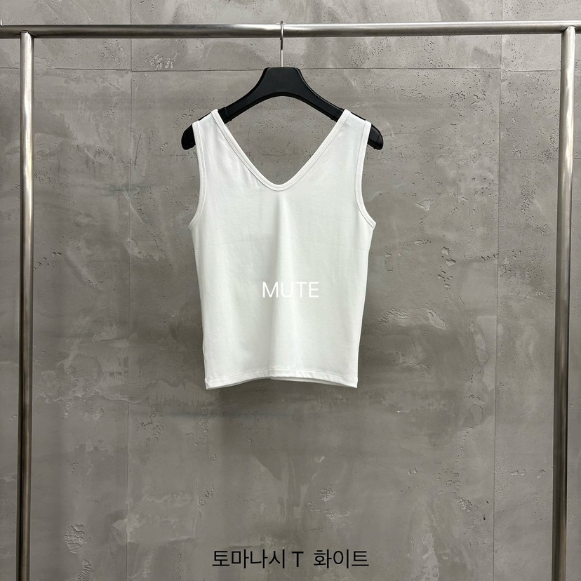 MUTE-P韓國代購女裝新款26春夏推薦人氣熱賣休閑吊帶背心MUTE吊帶/背心