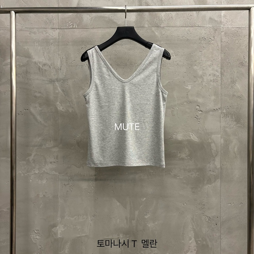 MUTE-P韓國代購女裝新款26春夏推薦人氣熱賣休閑吊帶背心MUTE吊帶/背心圖色3