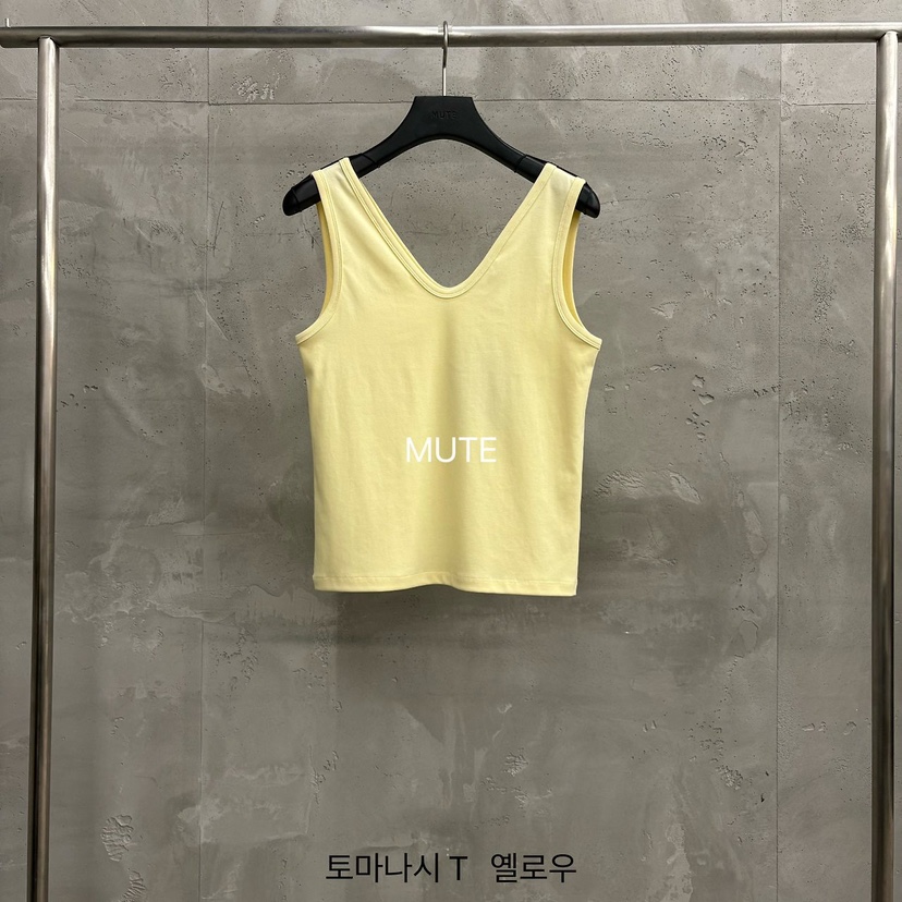 MUTE-P韓國代購女裝新款26春夏推薦人氣熱賣休閑吊帶背心MUTE吊帶/背心圖色7