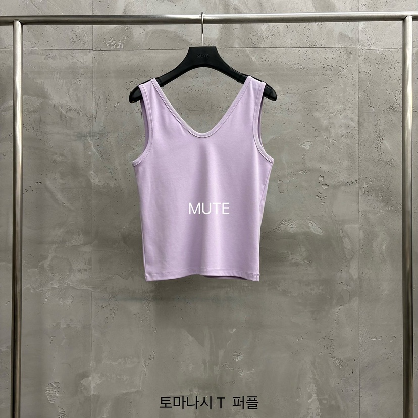 MUTE-P韓國代購女裝新款26春夏推薦人氣熱賣休閑吊帶背心MUTE吊帶/背心圖色8