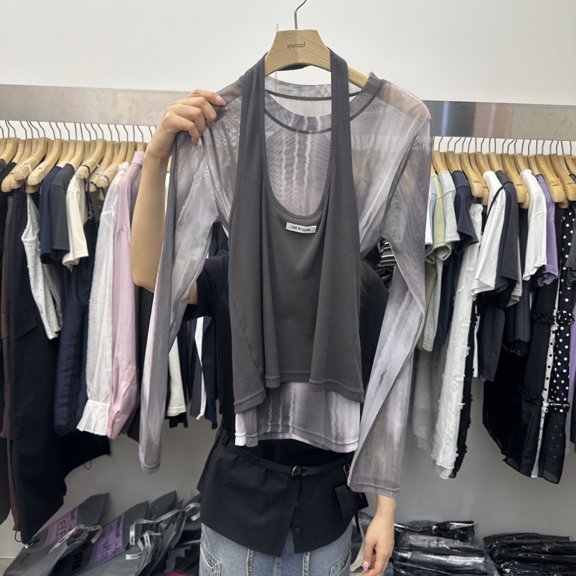 SPECIAL韓國直郵實拍女士新品人氣時尚休閑套裝兩件套套裝SPECIAL套裝圖色4