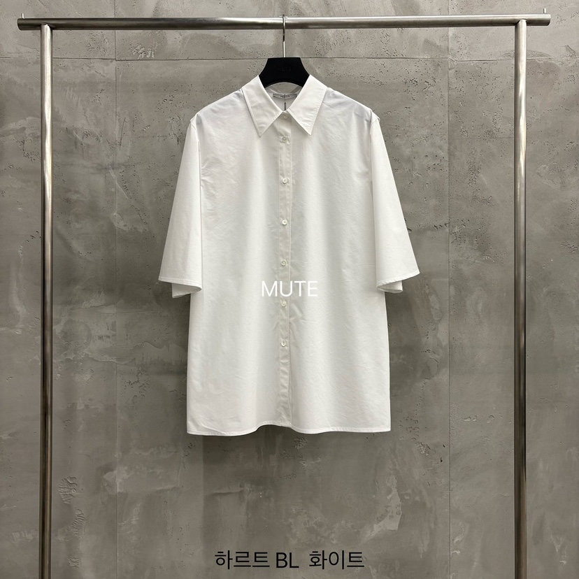 MUTE-P韓國代購女士新款人氣推薦26春夏熱賣時尚襯衫蕾絲衫MUTE襯衫/蕾絲衫圖色1