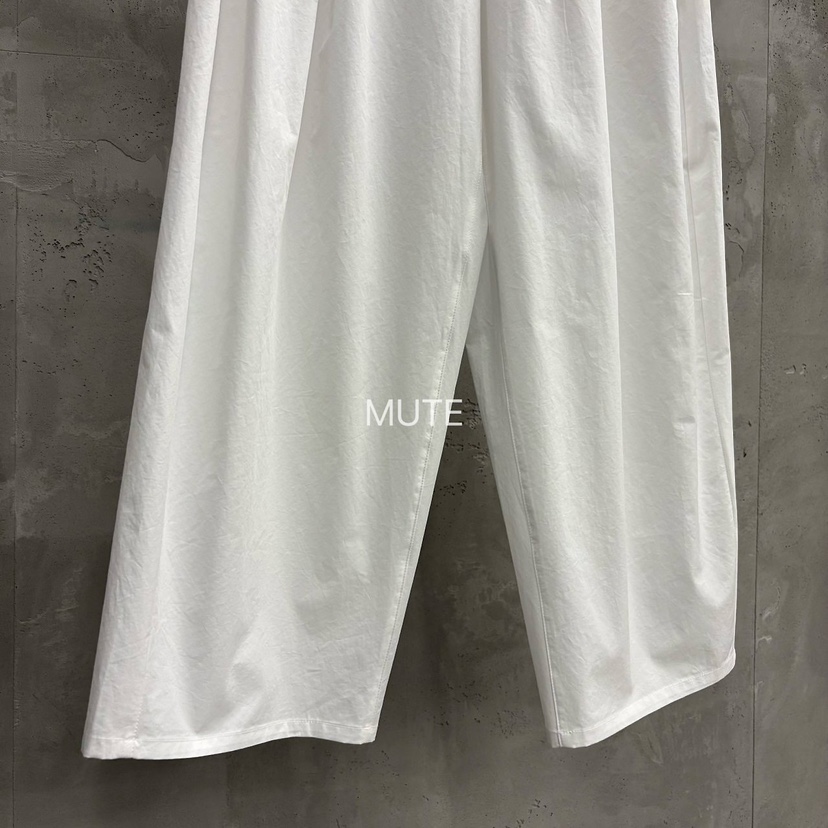 MUTE-P韓國東大門直郵女裝新品人氣熱賣職業26春夏休閑褲MUTE休閑褲