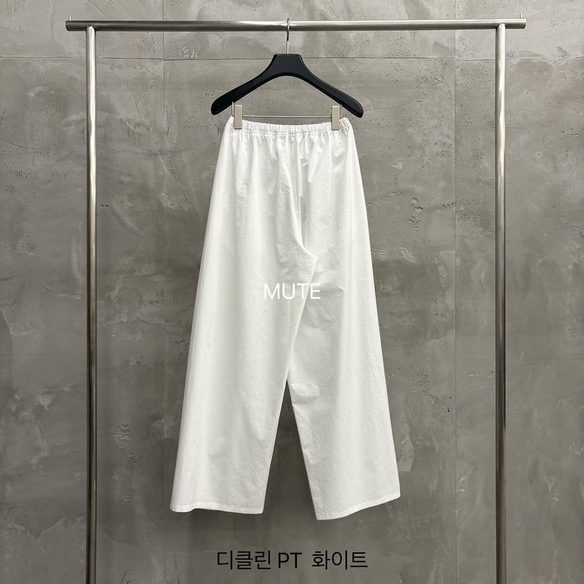 MUTE-P韓國東大門直郵女裝新品人氣熱賣職業26春夏休閑褲MUTE休閑褲