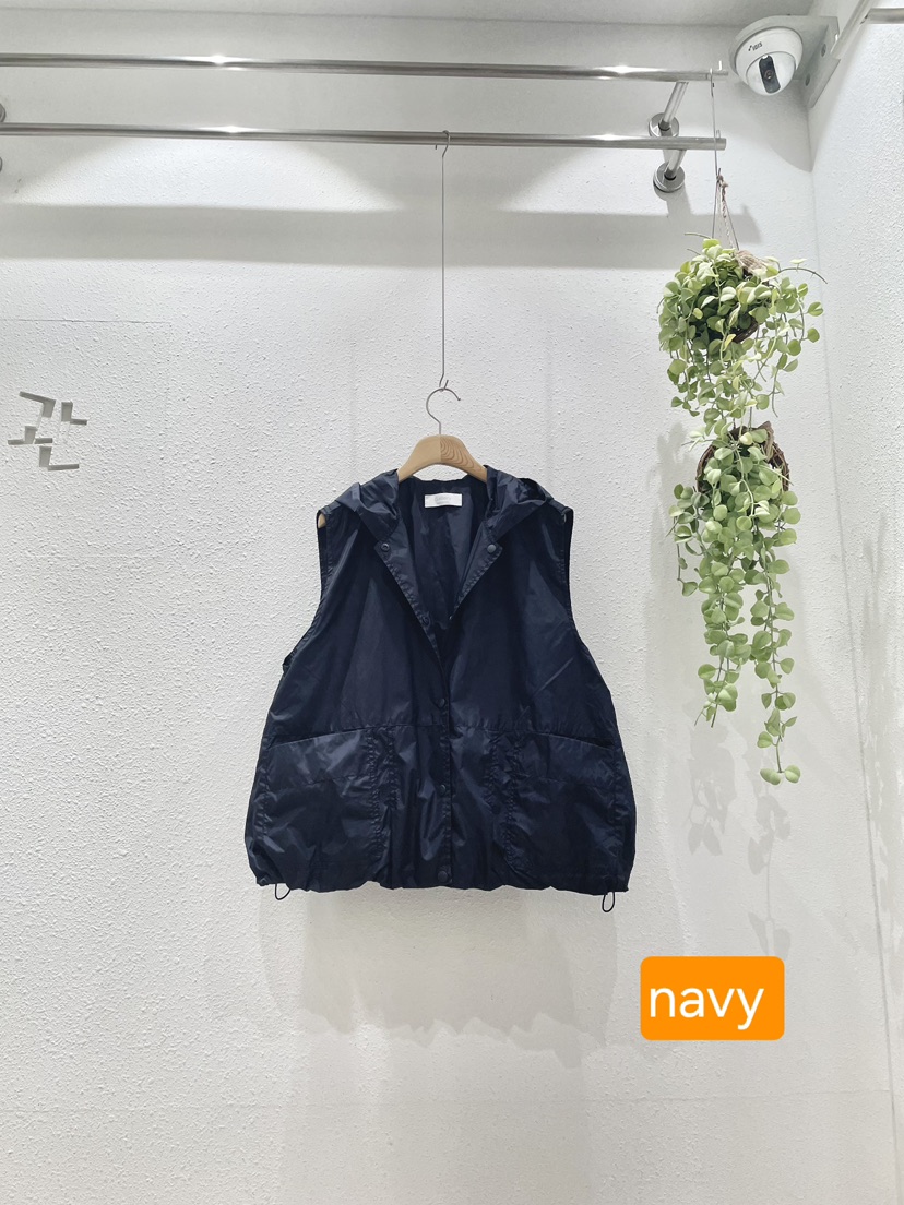 GALLERY-A韓國東大門直郵女裝新款時尚馬甲不含內搭口袋連帽GALLERY馬甲圖色2