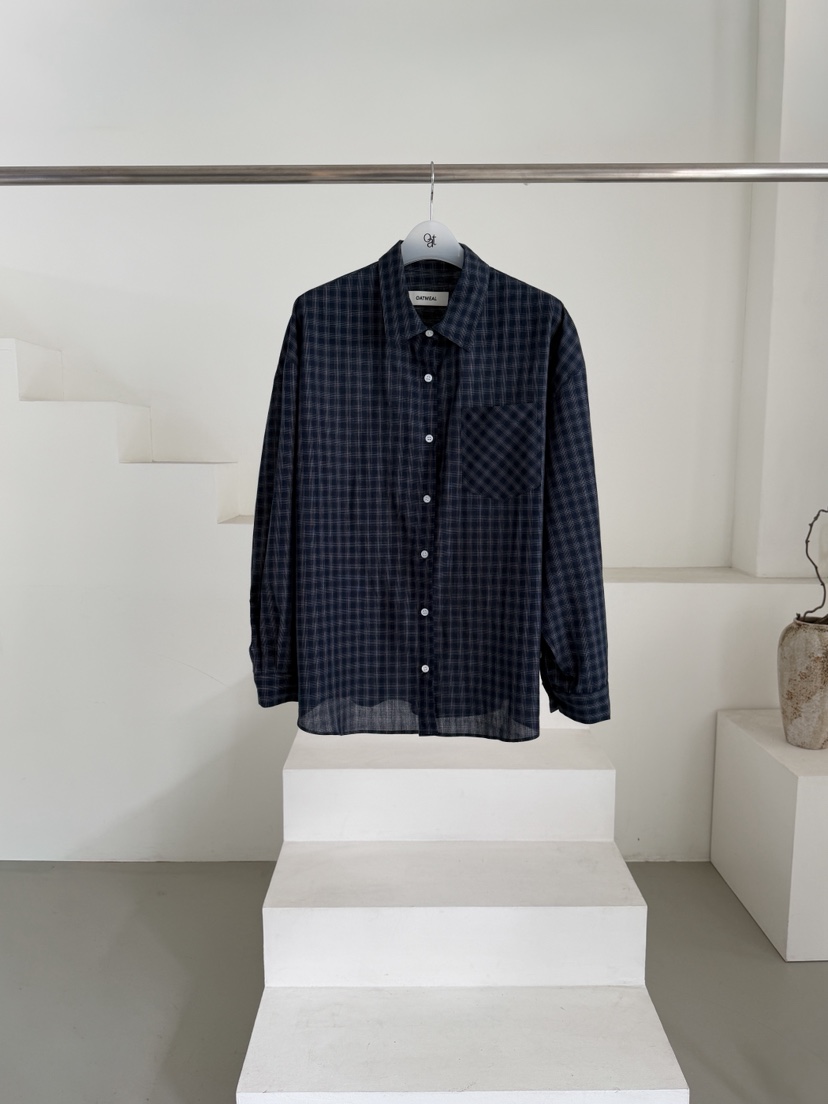 OATMEAL韓國直郵實拍女士新款熱賣26春夏人氣時尚襯衫蕾絲衫OATMEAL襯衫/蕾絲衫圖色1