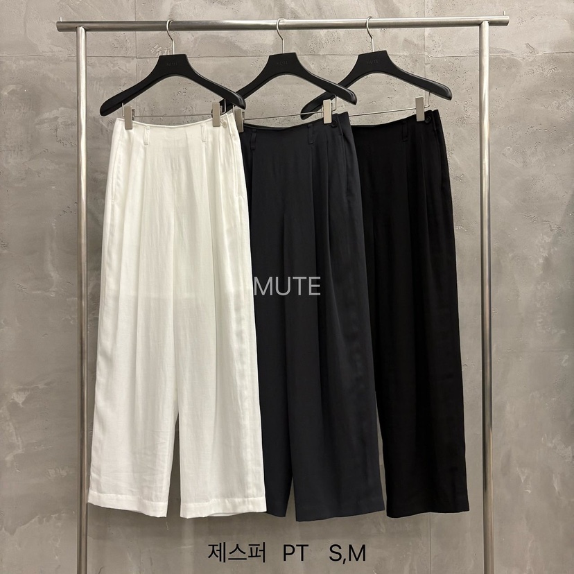 MUTE-P韓國代購女士新款推薦26春夏時尚熱賣職業人氣休閑褲MUTE休閑褲