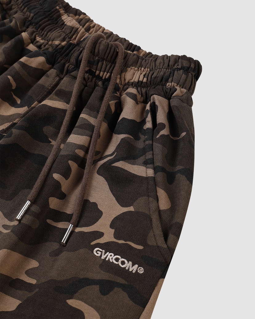 GVR COMPANY/RAWOO韓國東大門代購女裝新款推薦短褲水洗迷彩GVR COMPANY/RAWOO短褲