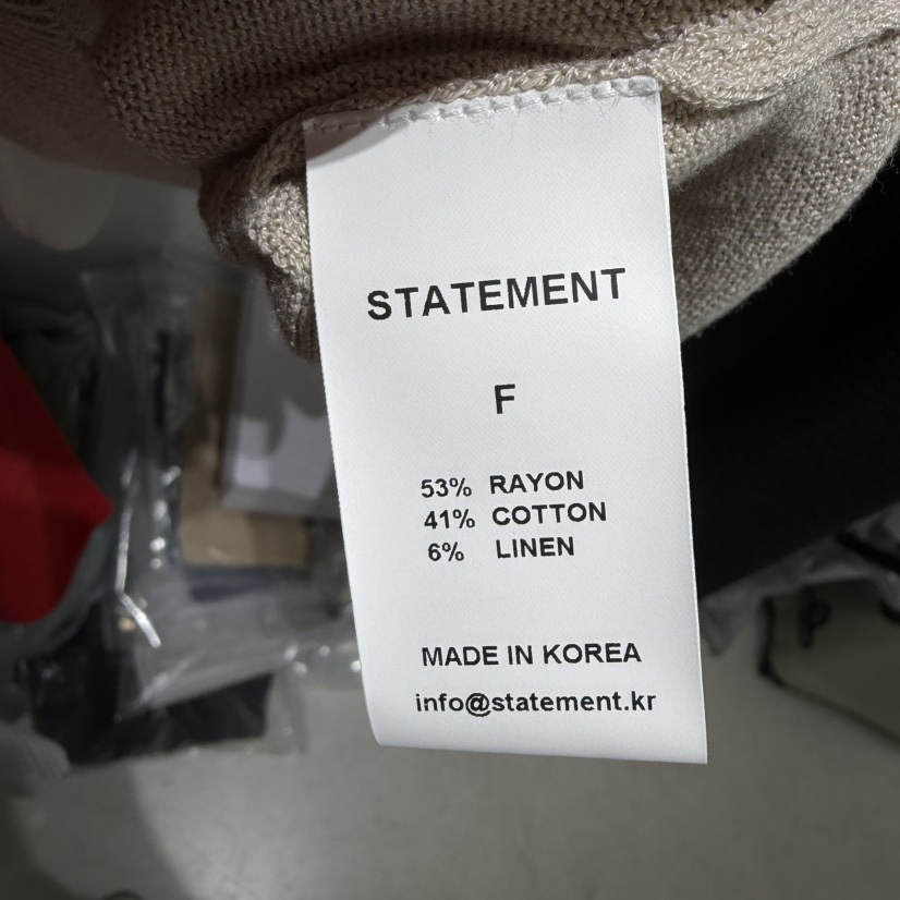 STATEMENT韓國直郵實拍女士新款人氣職業休閑推薦吊帶背心STATEMENT吊帶/背心