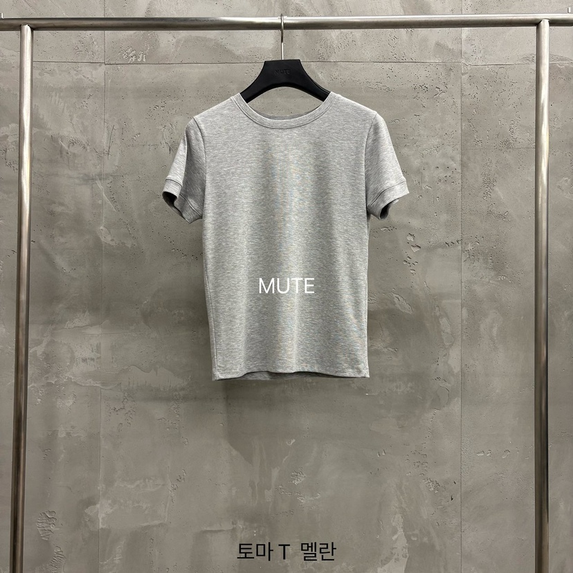 MUTE-P韓國代購女士新款休閑熱賣推薦26春夏人氣時尚T恤MUTET恤圖色3