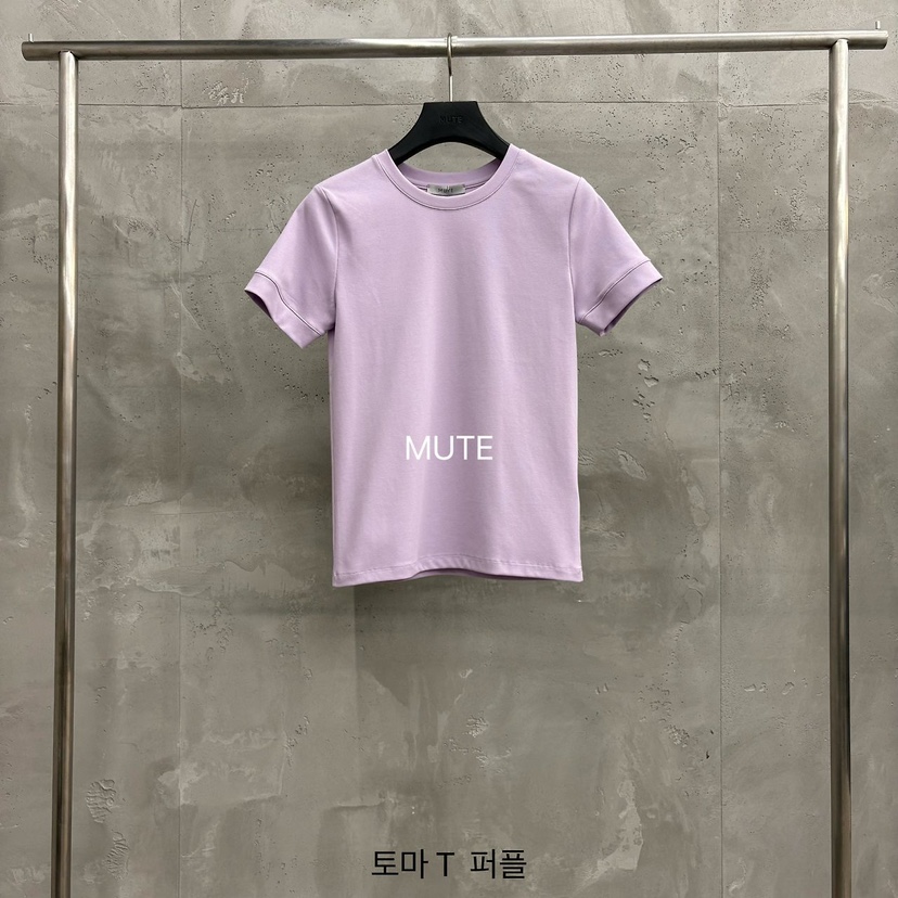 MUTE-P韓國代購女士新款休閑熱賣推薦26春夏人氣時尚T恤MUTET恤圖色8