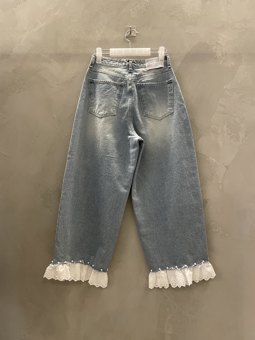 MULCUP韓國直郵女裝新品時尚人氣26春夏職業推薦熱賣牛仔褲MULCUP牛仔褲