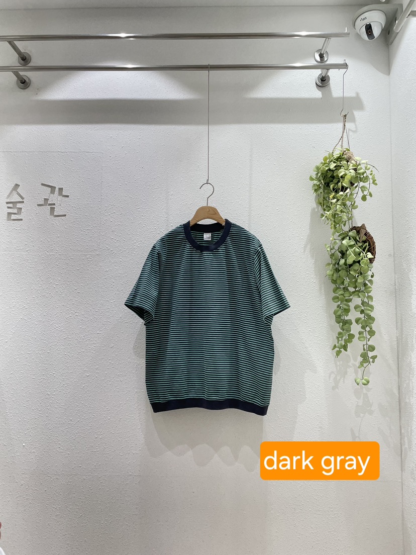 GALLERY-A韓國直郵實拍女士新品人氣休閑時尚推薦T恤條紋GALLERYT恤圖色2