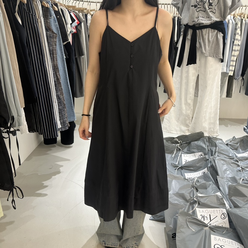 BAGUETTE-P韓國東大門代購女士新品26春夏連衣裙不含項鏈BAGUETTE-P連衣裙圖色2