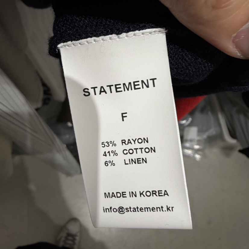 STATEMENT韓國東大門代購女士新款時尚休閑推薦職業針織衫STATEMENT針織衫