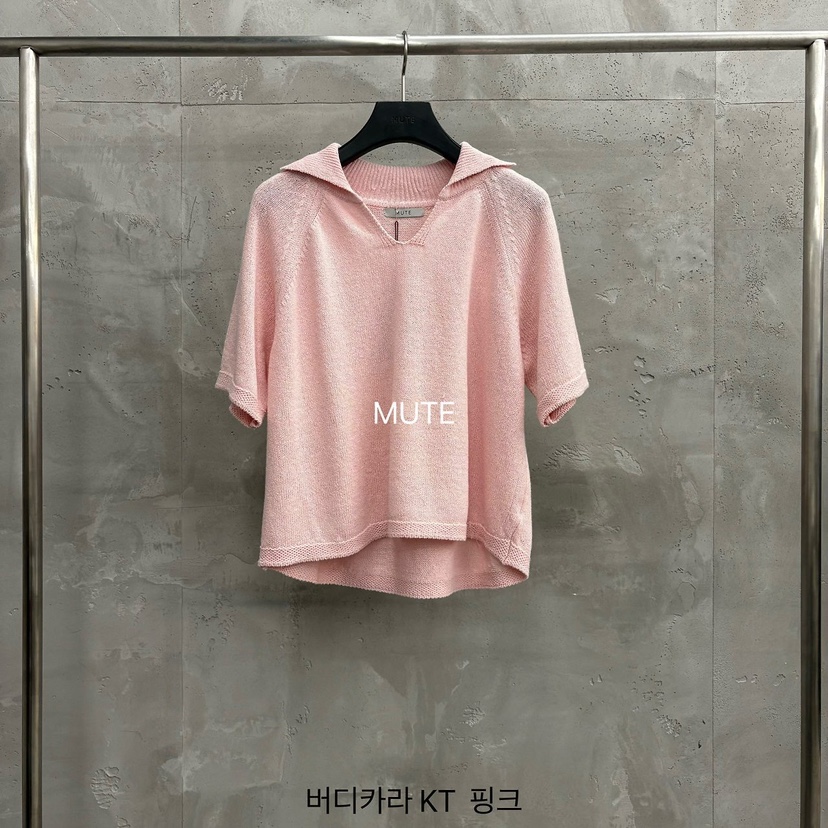 MUTE-P韓國直郵實拍女士新品26春夏職業時尚休閑人氣針織衫MUTE針織衫圖色3