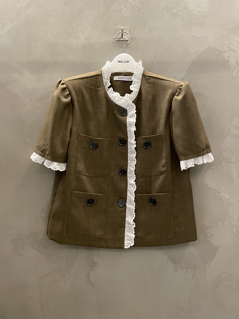 MULCUP韓國代購女士新款人氣熱賣26春夏時尚休閑推薦夾克MULCUP夾克圖色1