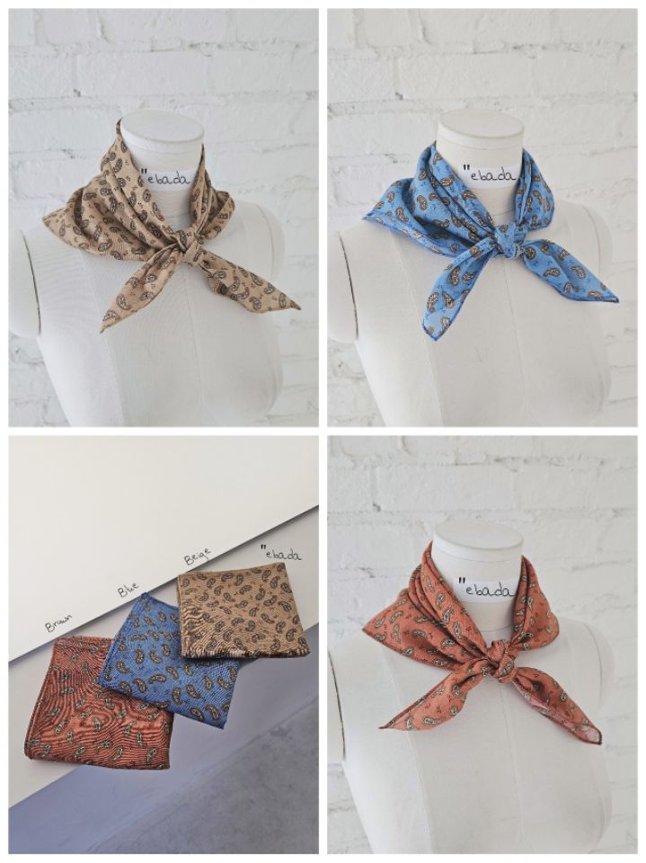 EBADA韓國直郵實拍女裝新品26春夏推薦人氣休閑熱賣圍巾披肩EBADA圍巾/披肩