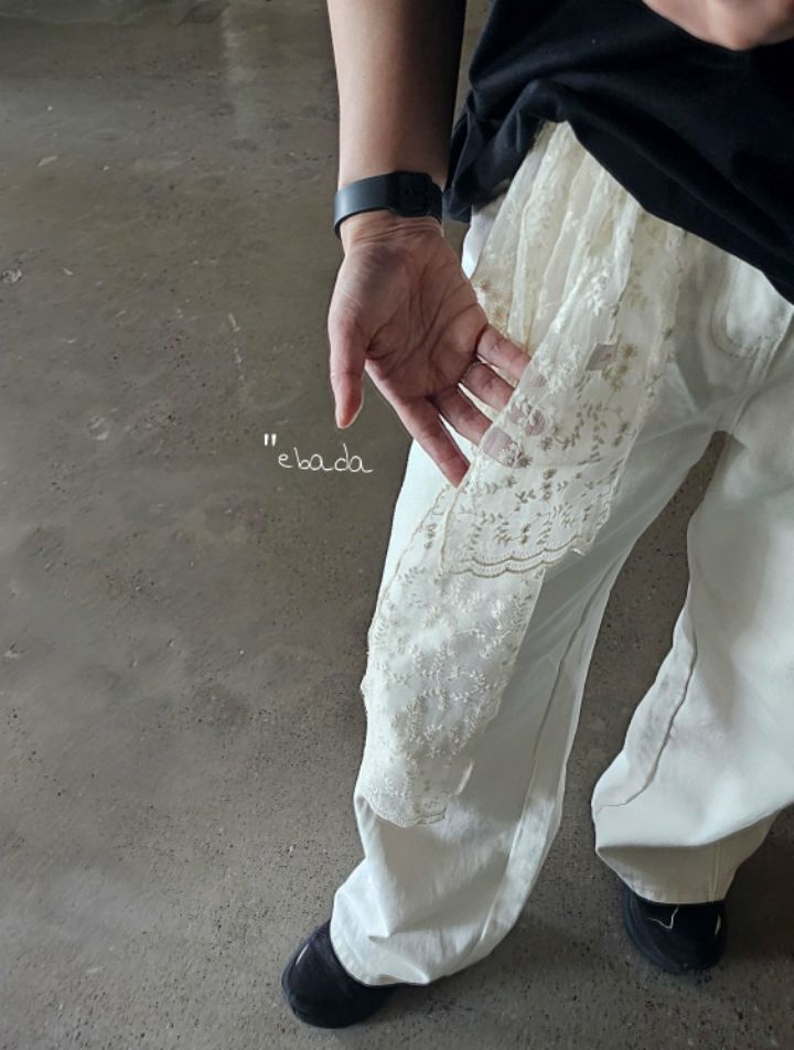 EBADA韓國直郵女裝新品時尚26春夏職業人氣推薦圍巾披肩蕾絲EBADA圍巾/披肩