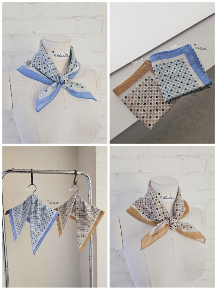 EBADA韓國代購女士新款26春夏人氣時尚推薦休閑圍巾披肩棉EBADA圍巾/披肩