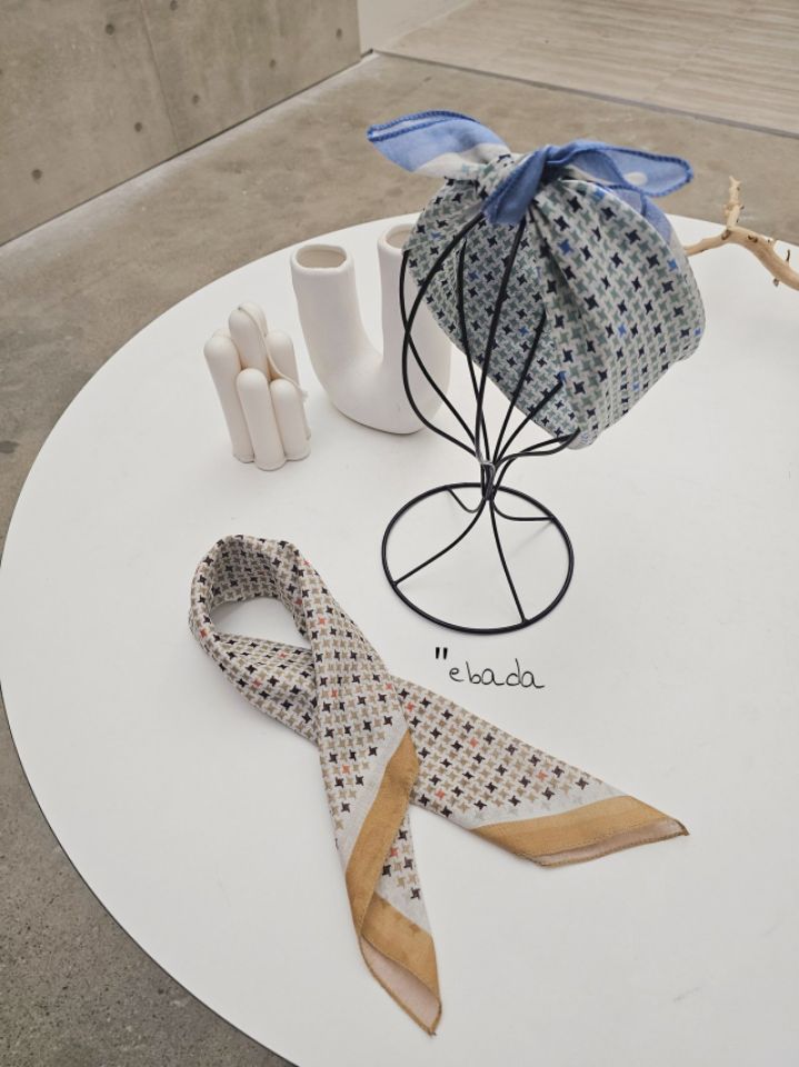 EBADA韓國代購女士新款26春夏人氣時尚推薦休閑圍巾披肩棉EBADA圍巾/披肩