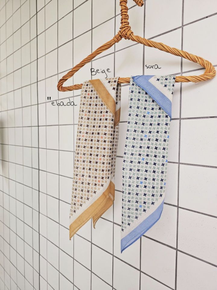 EBADA韓國代購女士新款26春夏人氣時尚推薦休閑圍巾披肩棉EBADA圍巾/披肩