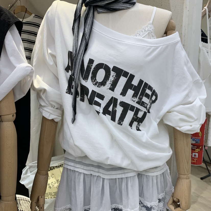 BLACKFRIDAY韓國東大門代購女士新品職業26春夏人氣長袖T恤BLACK FRIDAY長袖T恤圖色1