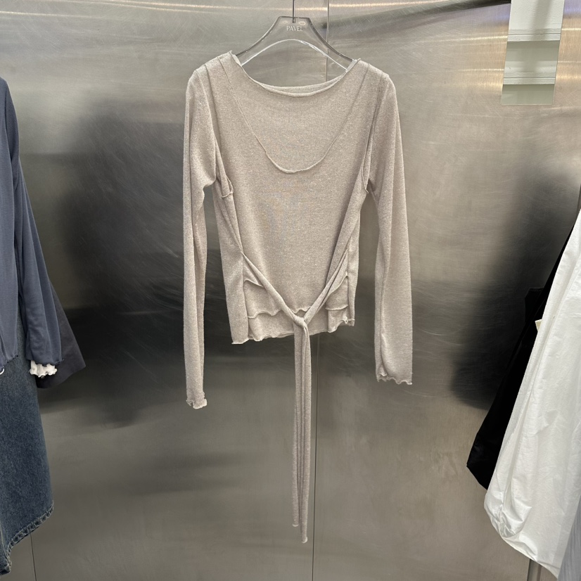 PAVEL韓國直郵實拍女士新款時尚人氣26春夏熱賣休閑長袖T恤PAVEL長袖T恤圖色1