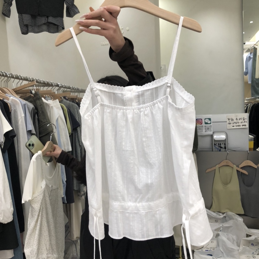 TAKE YOUE TIME韓國東大門代購女裝新品時尚吊帶背心不含內搭TAKE YOUE TIME吊帶/背心
