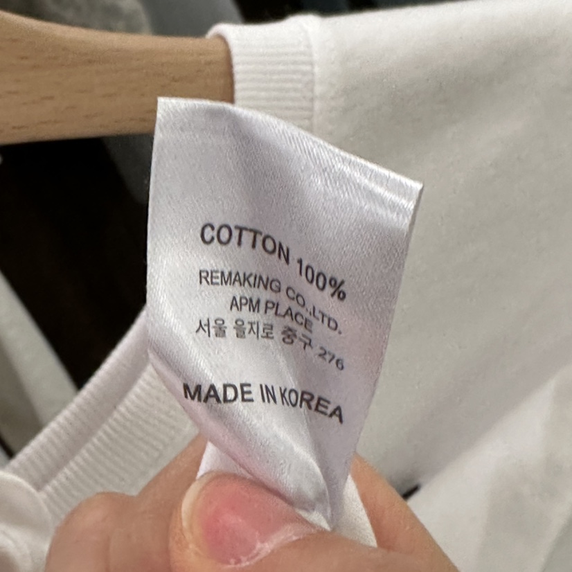 URBANSTORY/REMAKING韓國東大門代購女裝新款26春夏時尚T恤Remaking/URBANSTORYT恤