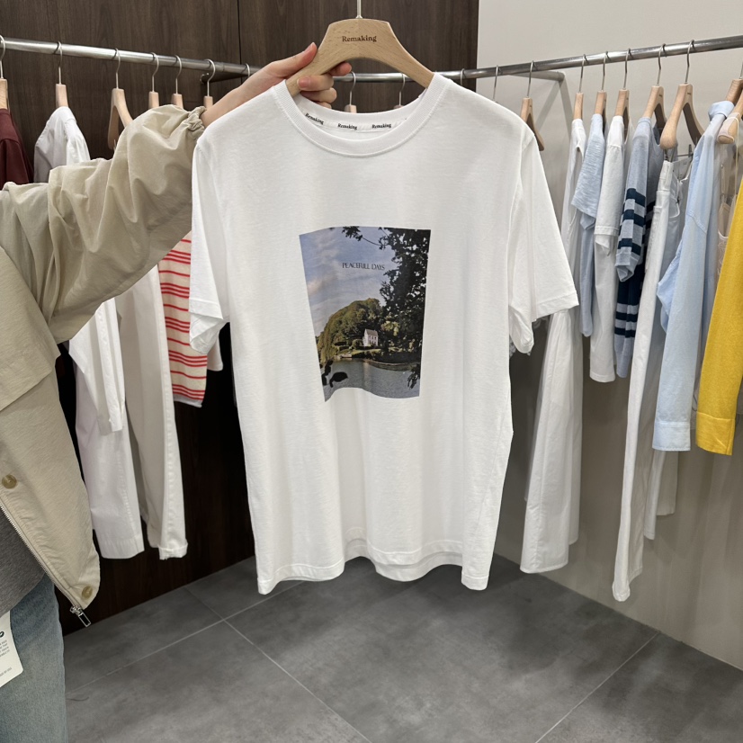 URBANSTORY/REMAKING韓國東大門代購女裝新款26春夏時尚T恤Remaking/URBANSTORYT恤圖色1