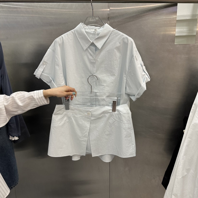 PAVEL韓國直郵實拍女士新款時尚休閑26春夏人氣熱賣推薦套裝PAVEL套裝圖色3