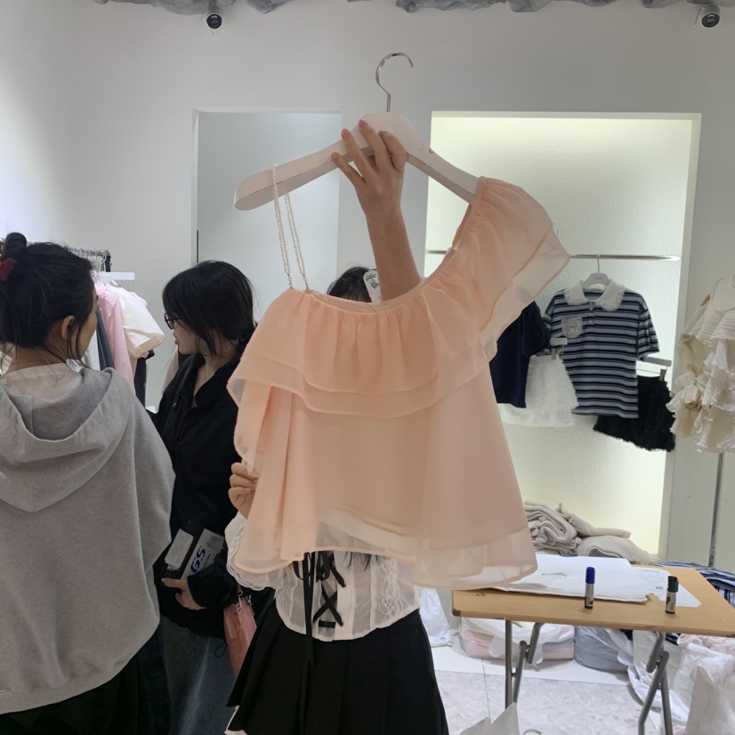 TYCHE韓國直郵女裝新款人氣時尚職業26春夏休閑襯衫蕾絲衫TYCHE襯衫/蕾絲衫