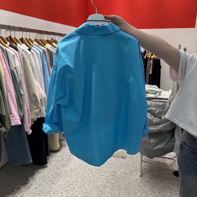 ATPZ韓國東大門直郵女士新品職業26春夏襯衫蕾絲衫不含項鏈ATTENTION PLEAES襯衫/蕾絲衫