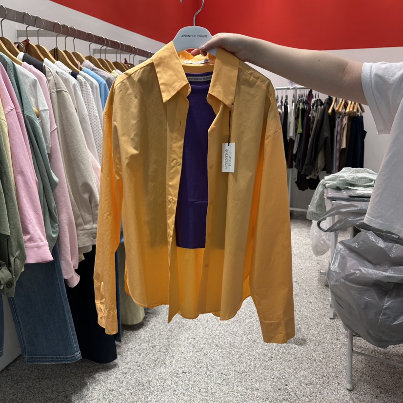 ATPZ韓國東大門直郵女士新品職業26春夏襯衫蕾絲衫不含項鏈ATTENTION PLEAES襯衫/蕾絲衫圖色3