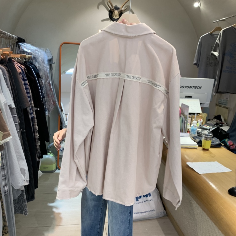 BLACKFRIDAY韓國代購女裝新款休閑熱賣26春夏時尚襯衫蕾絲衫BLACK FRIDAY襯衫/蕾絲衫